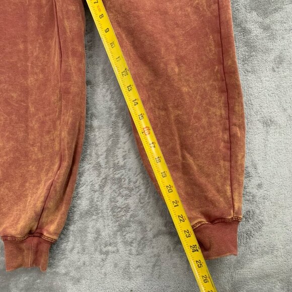 Alphalete Sweatpants Mens XS Very Terry Jogger Fleece Workout Gym Bloodstone Run - Picture 3 of 13